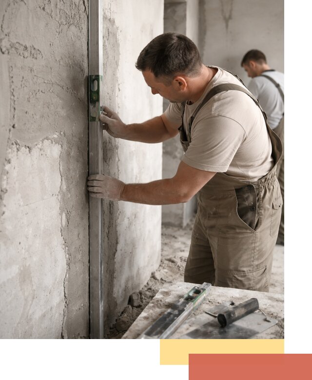 Установка штукатурных маяков в Лысьве с гарантией качества