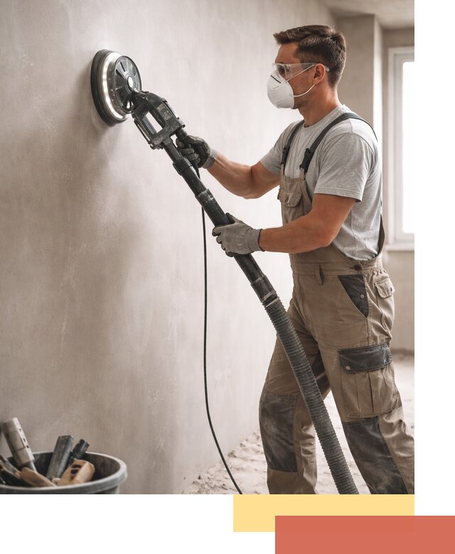 Профессиональная шлифовка стен в Лысьве быстро и качественно