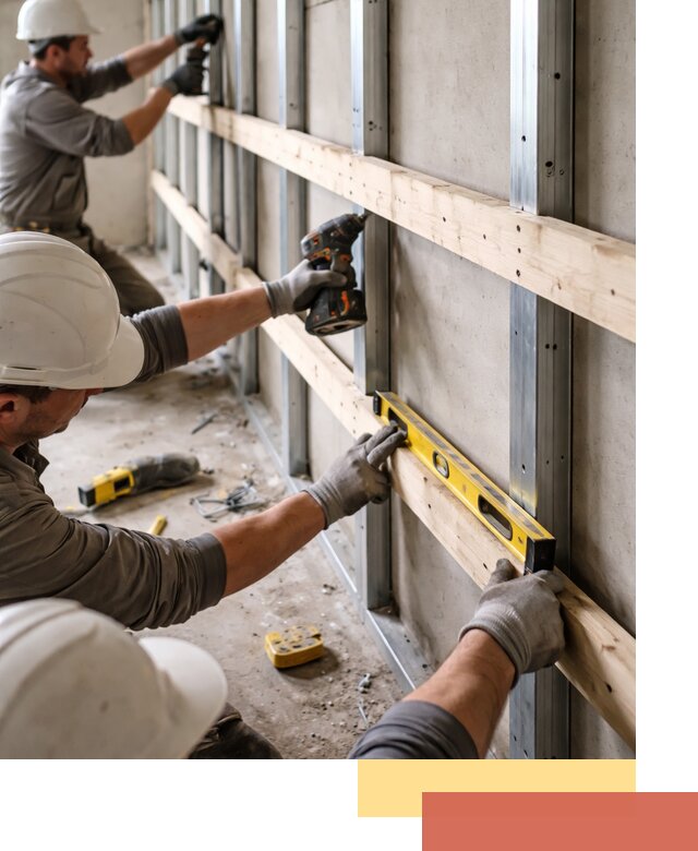 Устройство обрешетки под панели в Лысьве