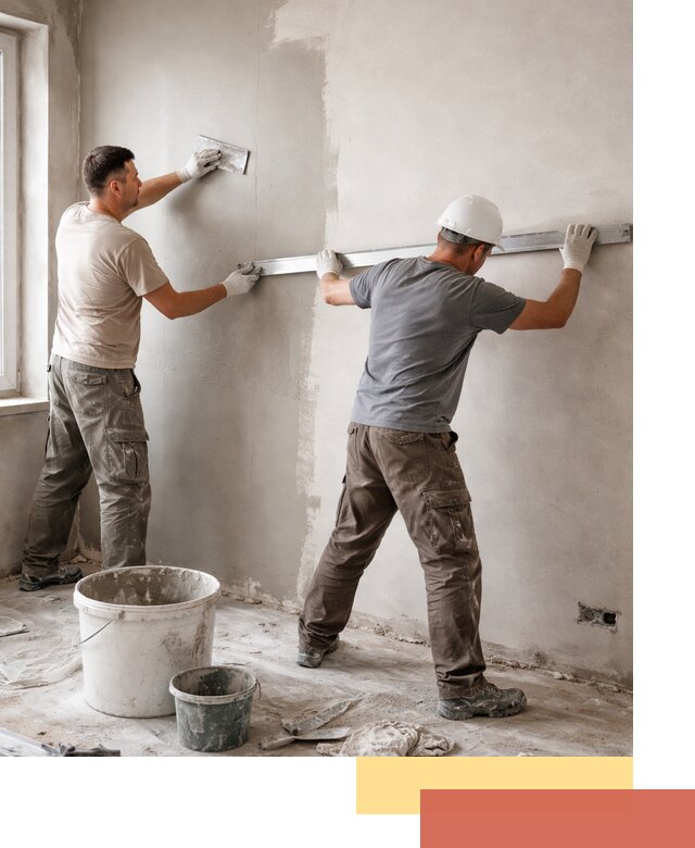 Штукатурка стен под покраску в Лысьве качественно и быстро