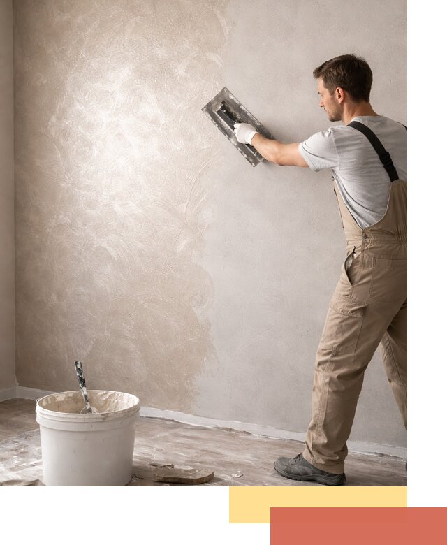 Декоративная штукатурка «Мокрый шелк» под ключ в Лысьве