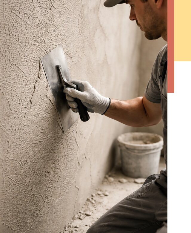 Структурная штукатурка стен в Лысьве от 4616 руб. под ключ | ОТДЕЛОЧНИК-Лсь