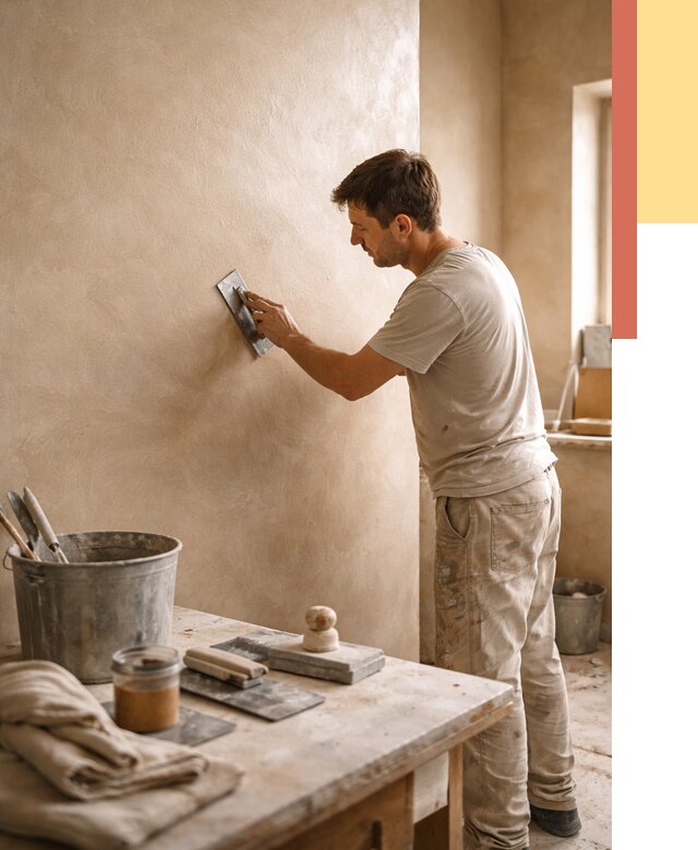 Марокканская штукатурка таделакт в Лысьве под ключ от 4308 руб. | ОТДЕЛОЧНИК-Лсь