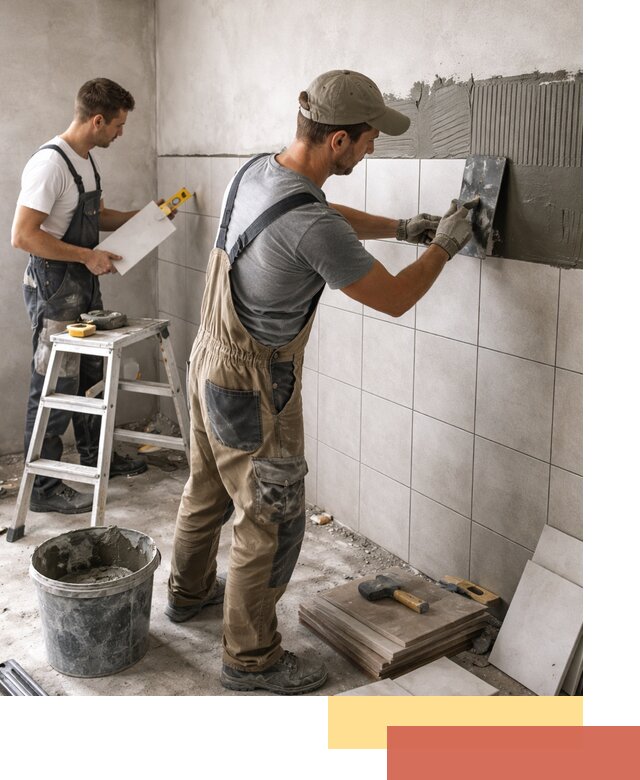 Укладка плитки на стены в Лысьве профессионально и надежно