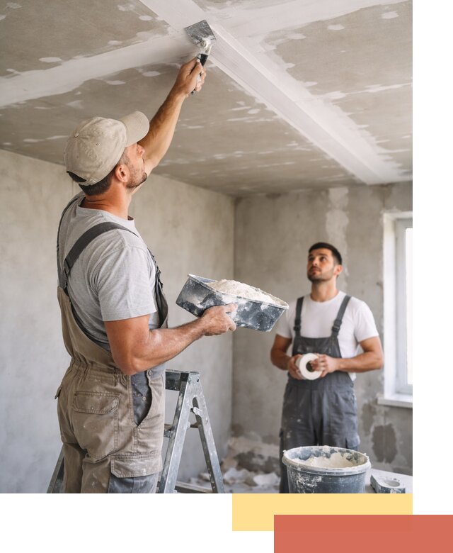 Обработка швов потолка ГКЛ в Лысьве: качественная заделка и шпатлевка