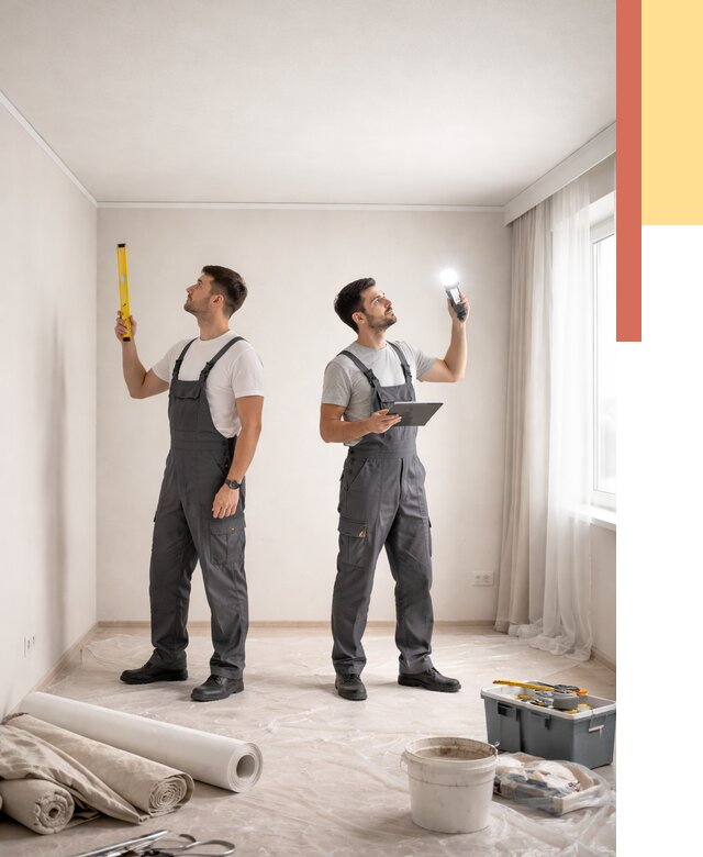 Отделка потолка в Лысьве недорого от 769 руб/м2 | Услуги ОТДЕЛОЧНИК-Лсь