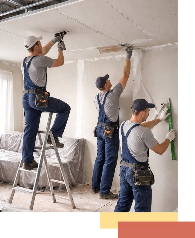 Профессиональная отделка потолка в Лысьве быстро и качественно